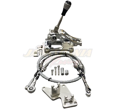 B Series AWD Shifter Cables Box B16 B18 B20 Trans Bracket EG EK DC2 CRV Civic  - Image 1 of 4