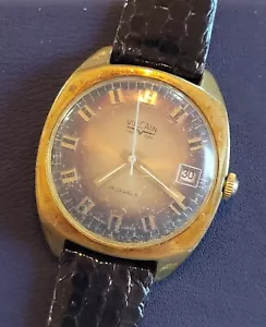 Vintage Vulcain Swiss Made Watch Manual Wind 17 Jewels Antimagnetic with Date - Picture 1 of 8