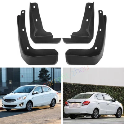 Para 2017-2024 Mitsubishi Mirage G4 Sedan ACESSÓRIO PROTETOR CONTRA RESPINGOS ABA LAMA - Imagem 1 de 4