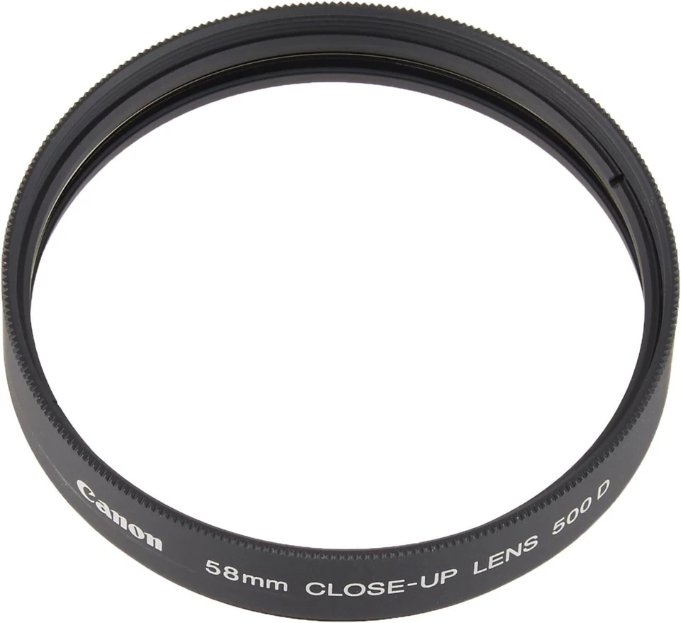 New Canon Close Up Lens Filter 500D 58mm ‎2822A001AA 2005 Model Lens Screw-On - Image 1 of 2