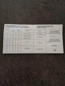 ECHTHEITSZERTIFIKAT BOX EURO BE FRANKREICH 2017 / EURO - Bild 1 von 3