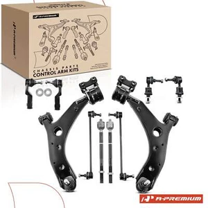 10x Front Lower Control Arm w/ Ball Joint & Tie Rod End for Mazda 3 2004-2009 5 - Picture 1 of 11