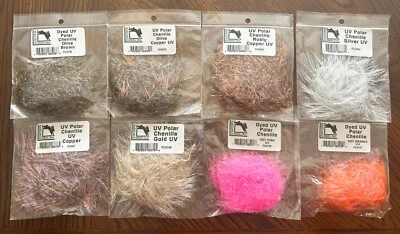 HARELINE DUBBIN, INC. UV Polar Chenille - Large, Hareline