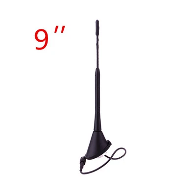 Antena Aérea 9" + Base Coche Radio AM/FM Techo Mástil Látigo para BMW VW Foto 1 de 4