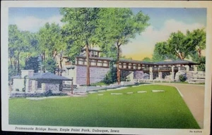 Promenade Bridge Room, Eagle Point Park, Dubuque, Iowa - Ben Franklin stamp - Picture 1 of 2