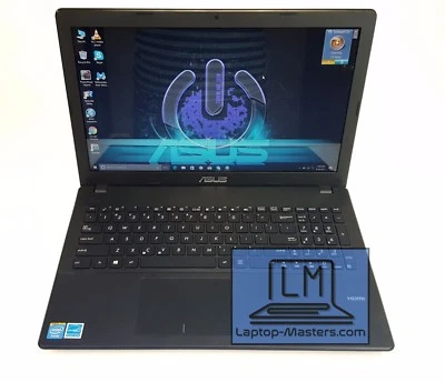 华硕 X551C 15.6 英寸笔记本电脑英特尔酷睿 i3-3217U 1.80GHz 4GB RAM 500GB Windows 10 — 第 1/4 张图片