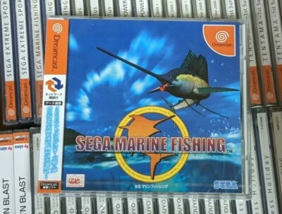 Sega Marine Fishing (2000) Brand New Factory Sealed Japan Dreamcast DC Import - Image 1 of 4
