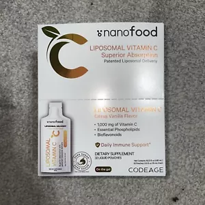 Codeage Liposomal Vitamin C Liquid Supplement with Phospholipids, 32 Pouches - Picture 1 of 3