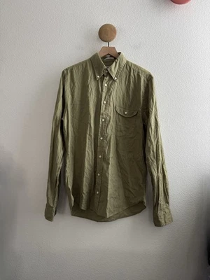 GANT Rugger The Hugger Windblown Oxford Button Down Shirt Size Large - Image 1 of 4