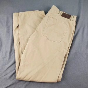 Polo Ralph Lauren MenTan Chinos Pants Casual Classic Style 38x33 - Picture 1 of 10