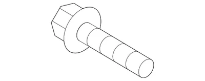 Genuine Volkswagen Disc Brake Caliper Anchor Plate Bolt WHT-010-085 - Image 1 of 4