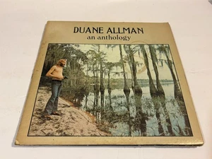 DUANE ALLMAN AN ANTHOLOGY ON CAPRICORN 2CP 0108 VG+ 1972 BLUES ROCK GF BOOKLET - Picture 1 of 10