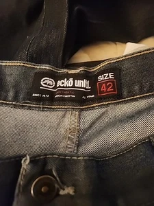 Ecko Unltd. Dark VINTAGE H Jeans Size W42 X L32, 1884430- WGU-9563 - Imagen 1 de 9