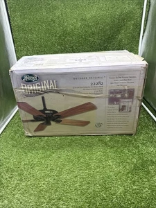Hunter 22282 Outdoor Original 52" Ceiling Fan Cast Iron New Open Box - Picture 1 of 11