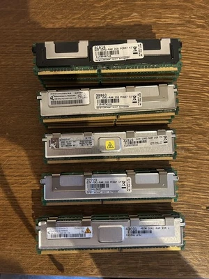 18x 2GB DDR2 PC2-5300F(PC667), ECC, fully buffered, gebraucht, ungetestet - Bild 1 von 4
