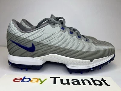 NOVO EM FOLHA Tênis de Golfe Masculino Nike Zoom Attack FW Prata Metálico/Azul 878959 002 - Imagem 1 de 4