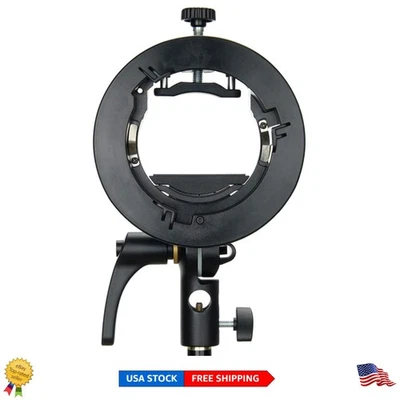 Versátil soporte Speedlite S2 para flashes serie AD y V - ligero y duradero Foto 1 de 4