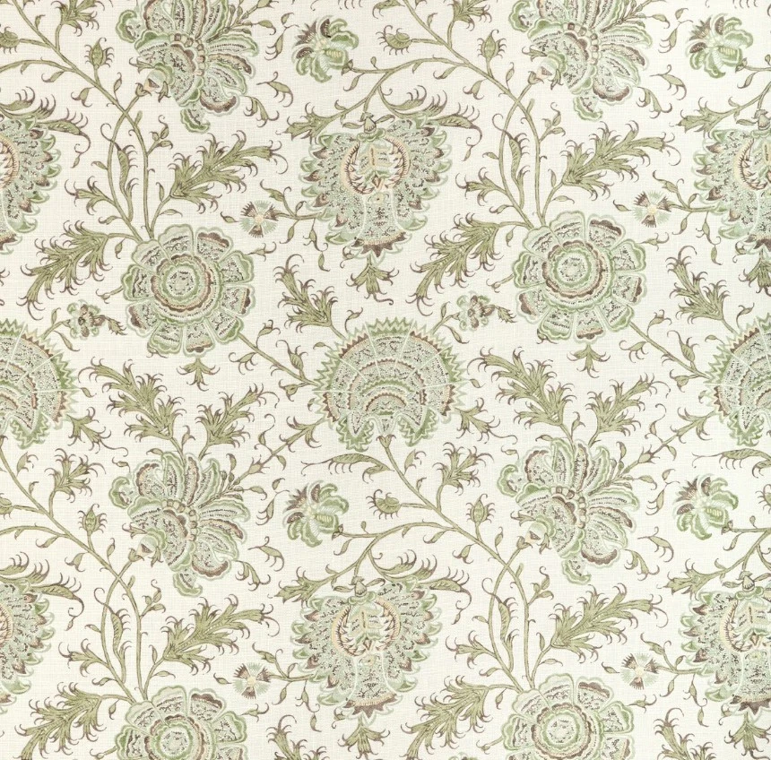 Sarah Bartholomew Lee Jofa Indianes Floral - Hiedra 2 Yardas NUEVO Foto 1 de 1