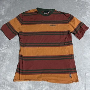 Camisa Kickers Adulto XS Rayas Gran Tamaño Ropa de Calle Retro Grunge Bordada - Imagen 1 de 7