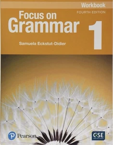 FOCUS ON GRAMMAR 1 WORKBOOK by Samuela Eckstut-Didier ‼️BRAND NEW‼️4th Edition - Picture 1 of 4