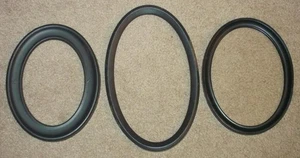 3 ANTIQUE METAL OVAL PICTURE FRAMES - Bild 1 von 5