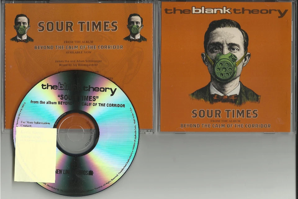 Madina Lake Members BLANK THEORY Sour Times PROMO DJ CD single Portishead Remake Foto 1 de 1