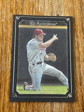 Chase Utley 2007 Upper Deck Masterpieces card #88 BLACK FRAME SSP #99/99 Rare