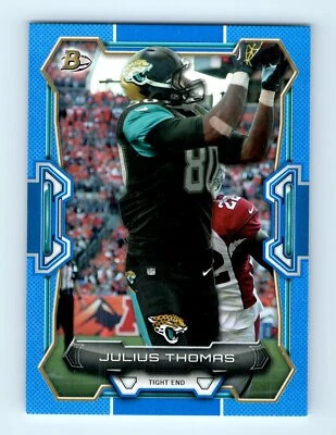 2015 Bowman #34 Julius Thomas Veterans Blue #/99 - Image 1 of 2
