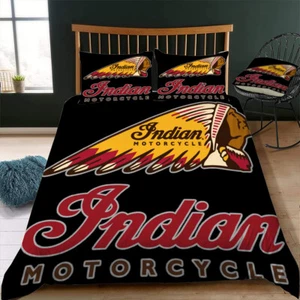 Indian Motorcycle Doona Single/Double/Queen/King Bed Quilt/Doona/Duvet Cover