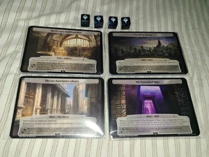 MTG Magic Doctor Who Planechase 40 Planes Complete Set Sealed +4 Planar Dice - Picture 1 of 8