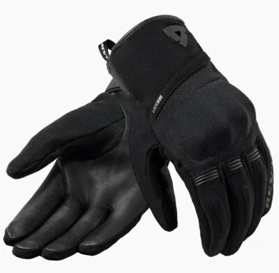 GUANTI DONNA MOTO GLOVES REV'IT MOSCA 2 H2O LADIES IMERMEABILI NERO BLACK TG L - Immagine 1 di 2
