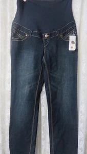 THYME MATERNITY JEANS 3 N 1 SIZE S/P NWT Comfort Straight - Picture 1 of 3