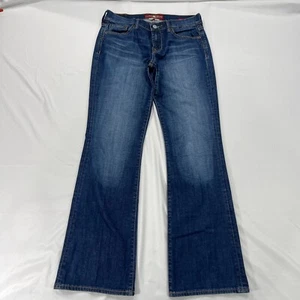 Lucky Brand Jeans 28x30 Womens 2/26 Sweet N Low Bootcut Ankle Blue Dark Stretch - Picture 1 of 10