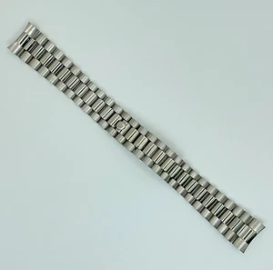 PRESIDENT UHRENARMBAND ARMBAND FÜR 36MM ROLEX DAY-DATE UHR MASSIV EDELSTAHL 316L - Bild 1 von 4