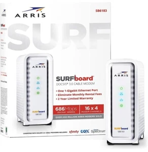 Arris SURFboard SB6183 DOCSIS 30 Cable Modem - Picture 1 of 6