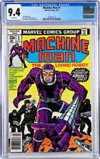 Machine Man #1 CGC 9.4 (Apr 1978, Marvel) Jack Kirby Story & Cover, Living Robot