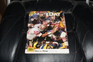 PROGRAMME FOOTBALL VIKINGS AT 49ERS NFL 1984 EX COMME NEUF - Photo 1 sur 2