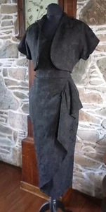 50er Jahre Vintage Style Sarong Kleid Vivien Of Holloway 10 UK 6 - Bild 1 von 13