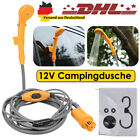12V Camping Dusche Brause+Tauchpumpe Auto Gartendusche Wohnmobil Outdoor Shower