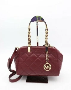 Bolso Cartera Convertible Michael Kors Susannah Cuero Acolchado Nuevo con Etiquetas $298 - Imagen 1 de 6