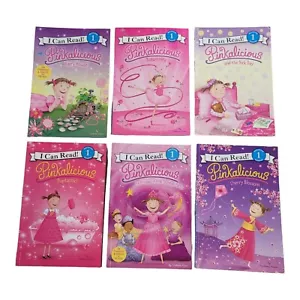 Pinkalicious Level 1 Books 6 pack I Can Read Books Beginning Reading Readers EuC - Picture 1 of 10