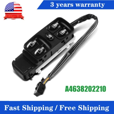 Conjunto de interruptor de ventana para Mercedes-Benz 2004-2008 G500 G55 AMG 2015-2017 G550 Foto 1 de 4