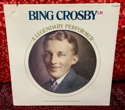 1977 Bing Crosby “A Legendary Performer” RCA Records CPL1-2086(e) LP {Sealed} - Image 1 of 4