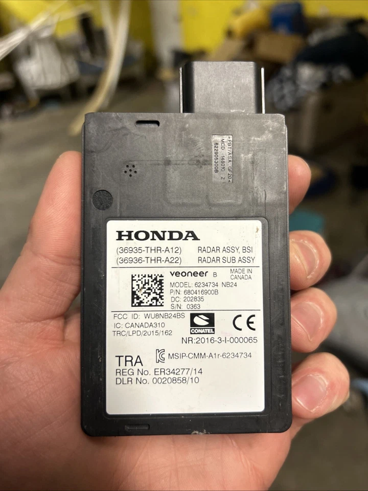 2018-2020 HONDA ODYSSEY REAR LEFT BLIND SPOT SENSOR MODULE UNIT OEM 36935THRA12 - Imagen 1 de 2