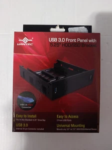 Panneau avant USB 3.0 Vantec HDA-502H avec support HDD/SSD 5,25" - Photo 1/2