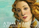 A Year in Art: A Treasure a Day (Year in Art) Hardback Book The Cheap Fast Free