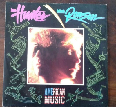 American Music - Ian Hunter & Mick Ronson 7" Vinyl Single  - Image 1 of 4