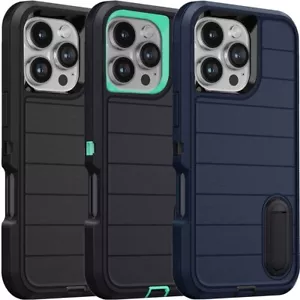 Custodia resistente agli urti supporto resistente per Apple iPhone 16 Pro Max/16 Pro/16 Pro - Foto 1 di 30
