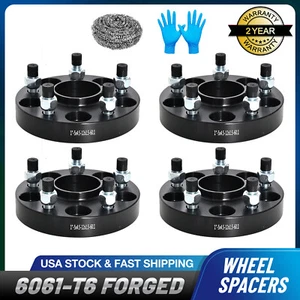 4PC 1 inch / 25mm Wheel Spacers 5x114.3 Hubcentric 60.1mm for Lexus Toyota - Picture 1 of 11