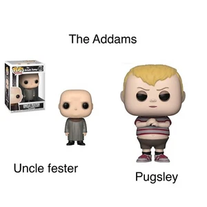 Funko Pop! TV: The Addams Family - Uncle Fester And Pugsley - Picture 1 of 3